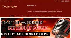 Desktop Screenshot of acfconnect.org